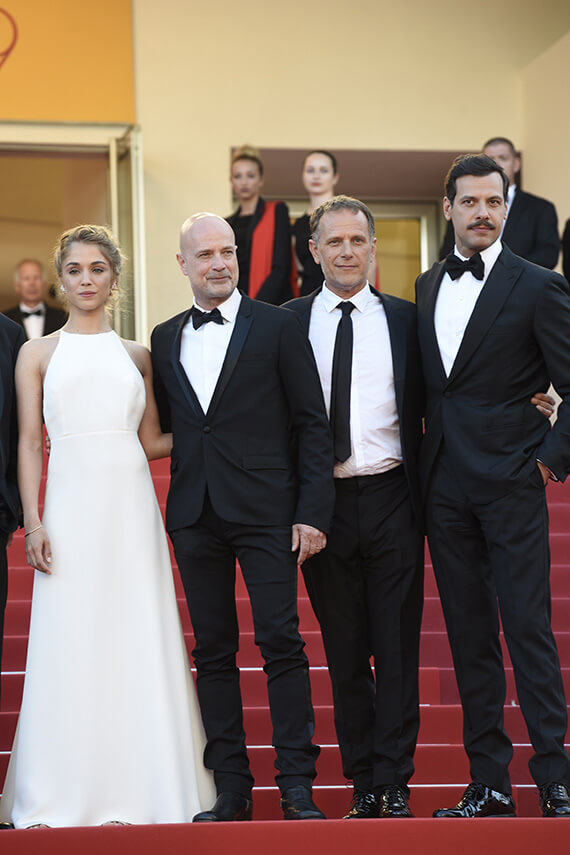 Alice Isaac, Christian Berkel, Charles Berlin et Laurent Lafitte