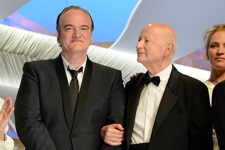 Quentin Tarantino and Gilles Jacob