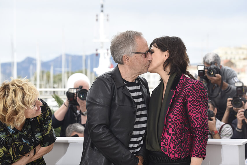 Fabrice Luchini and Juliette Binoche