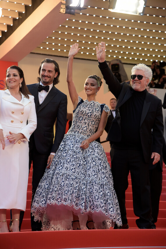 Penelope Cruz and Pedro Almodovar