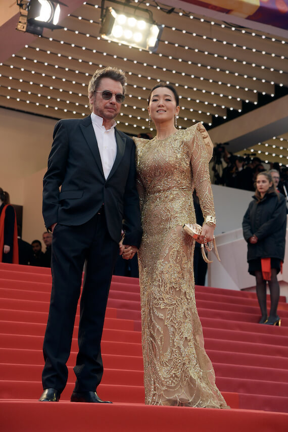 Jean-Michel Jarre and Gong Li