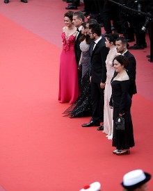 Équipe du film "Un couteau dans le cœur"