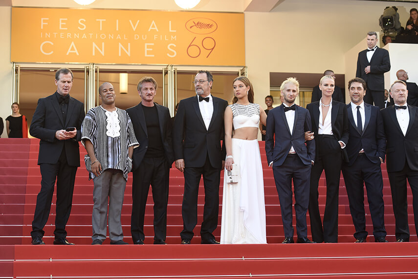 Crew of the film "The Last Face"