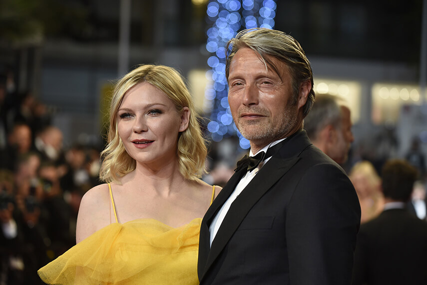 Kirsten Dunst et Mads Mikkelsen