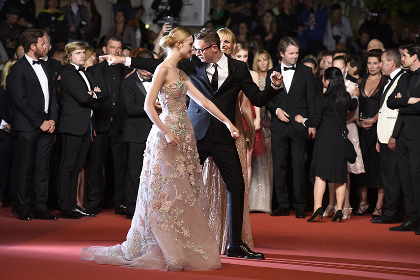 Nicolas Winding Refn et Elle Fanning