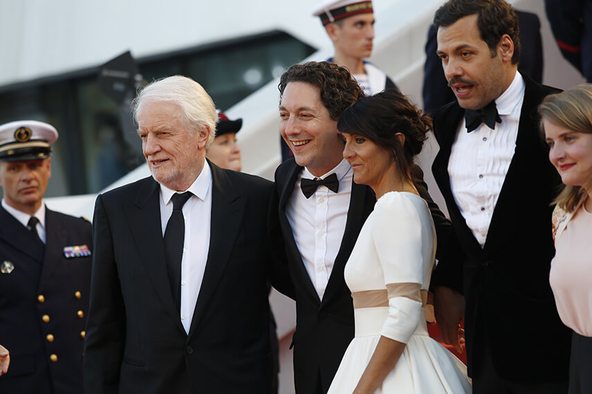 André Dussollier, Guillaume Gallienne, Florence Foresti and Laurent Lafitte