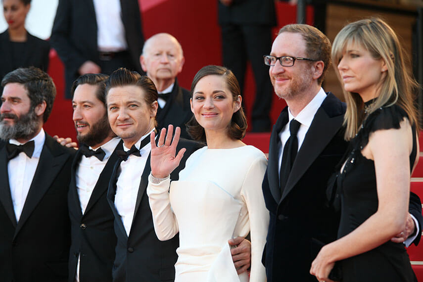 Crew of the film "The immigrant"
