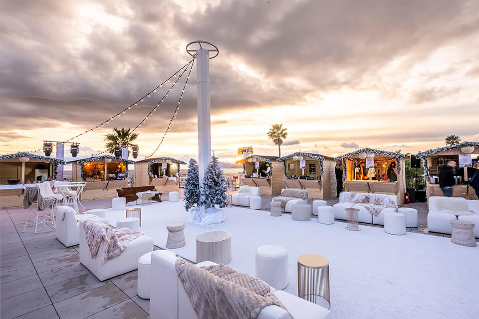 Village de Noël au Palm Beach
