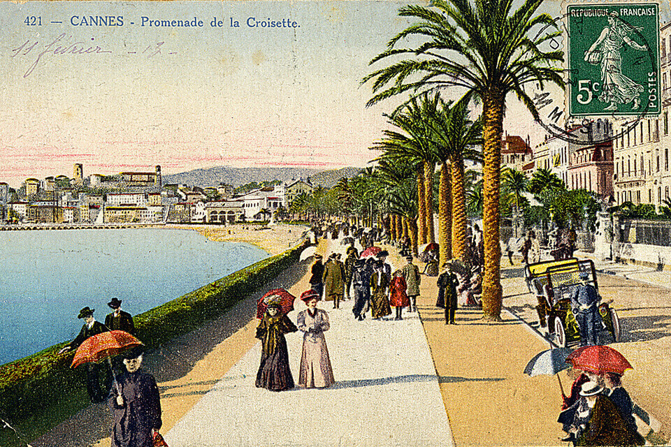 Image d'archive de la Croisette