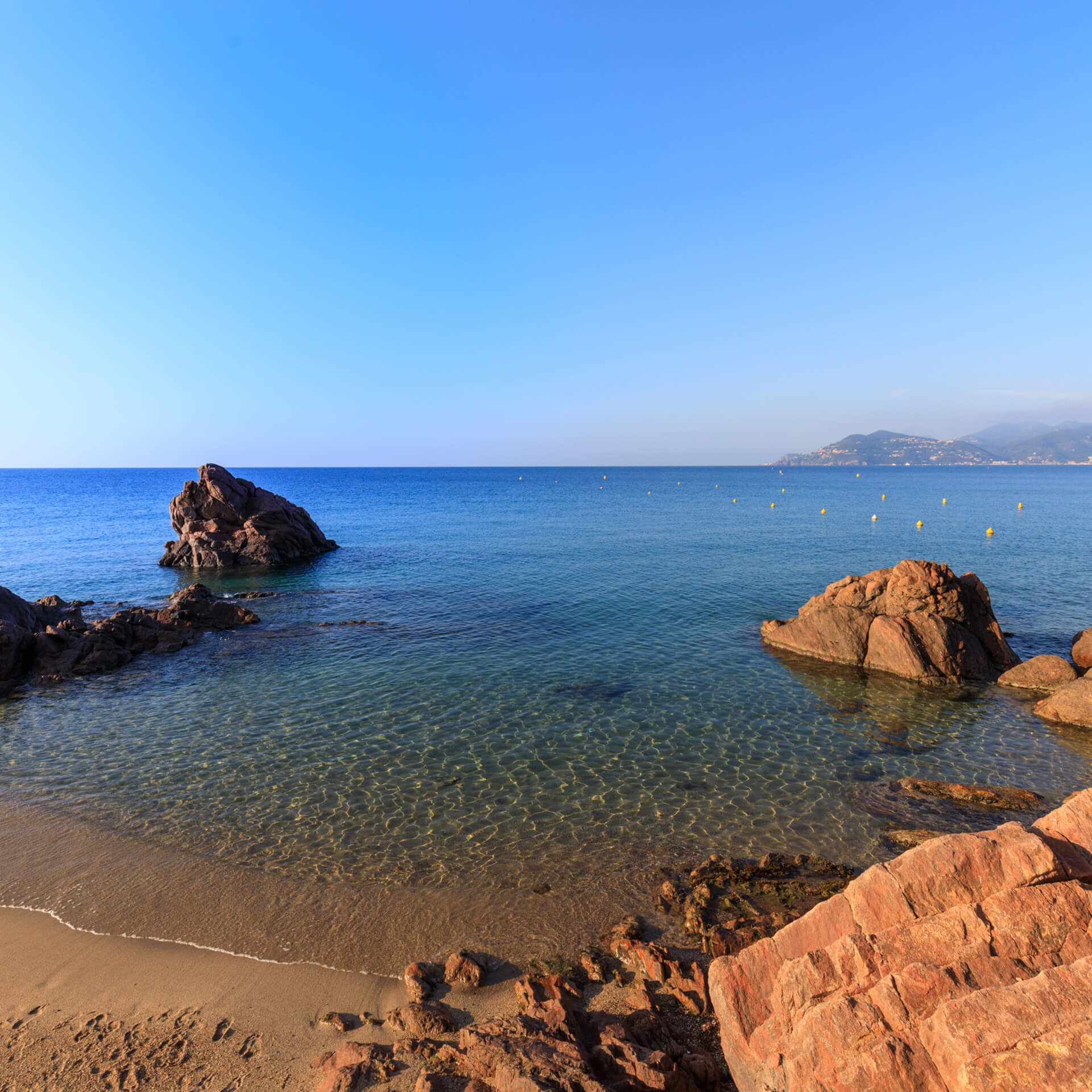 La plage des Rochers