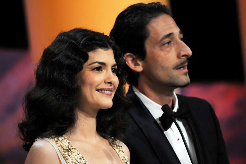 Audrey Tautou et Adrien Brody