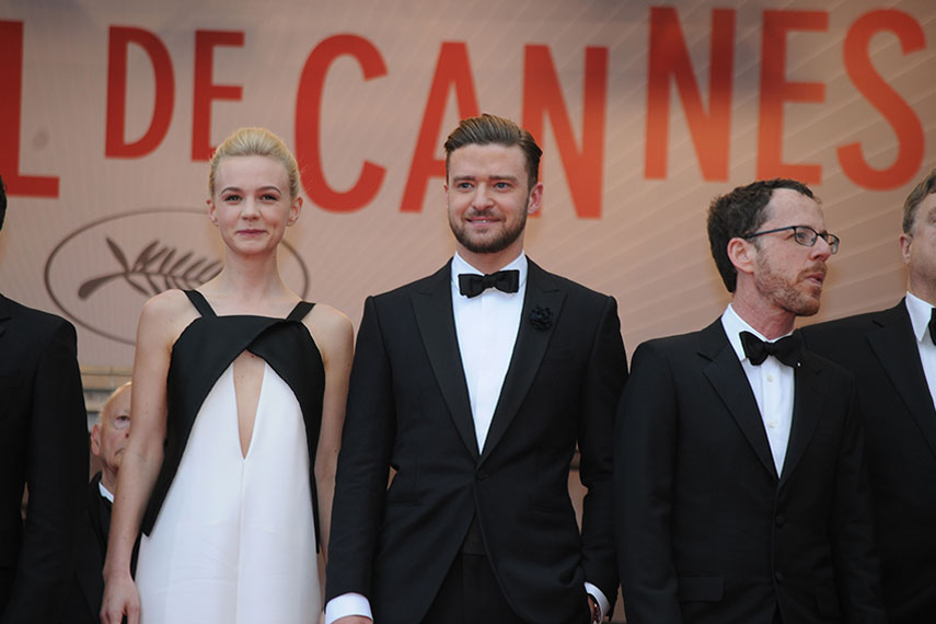 Carey Mulligan, Justin Timberlake et Ethan Coen