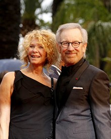 Steven Spielberg and Kate Capshaw