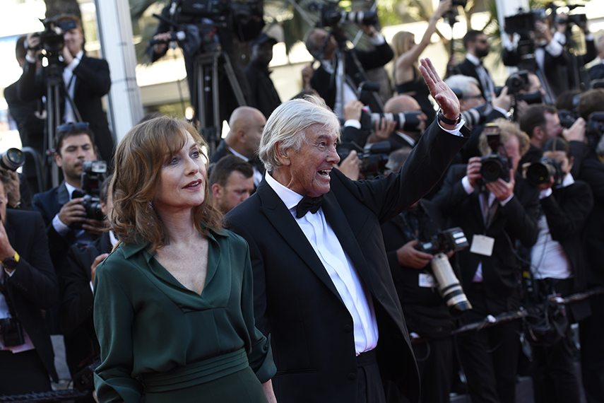 Isabelle Huppert and Paul Verhoeven