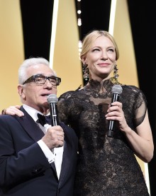 Martin Scorsese et Cate Blanchett