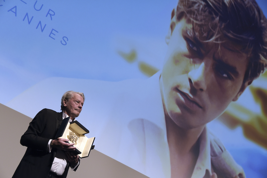 Alain Delon honoré pour l'ensemble de sa carrière