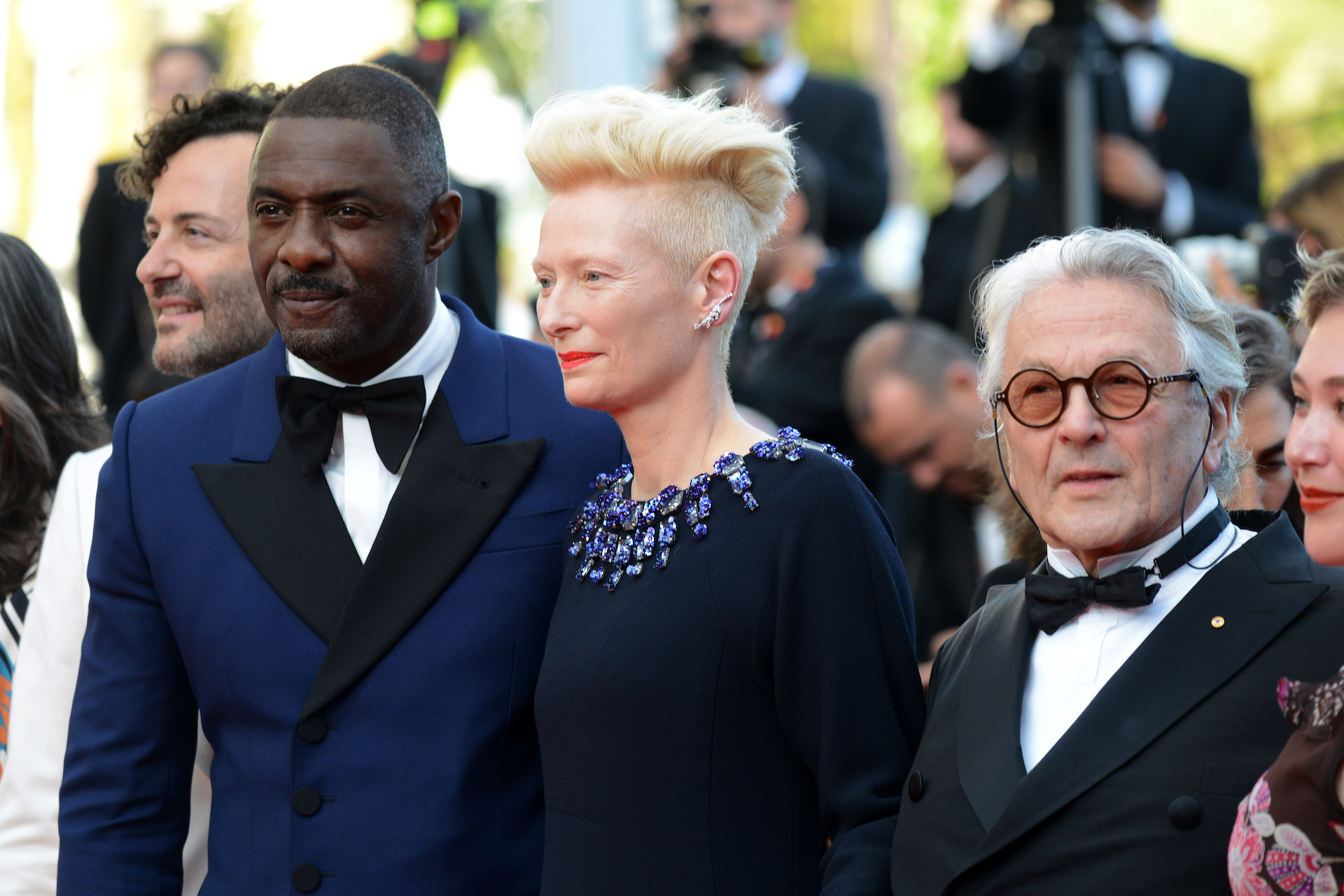 Idris Elba, Tilda Swinton and George Miller