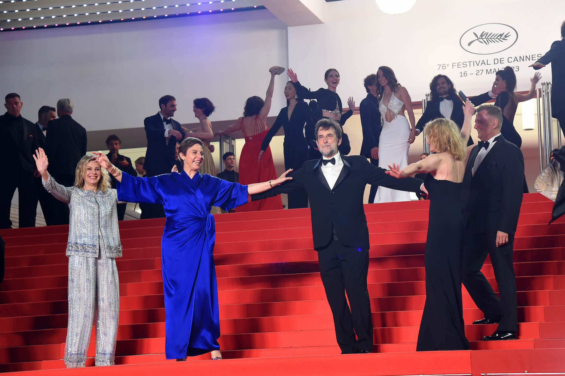 Dance of Nanni Moretti and his team