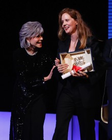 Jane Fonda et Justine Triet