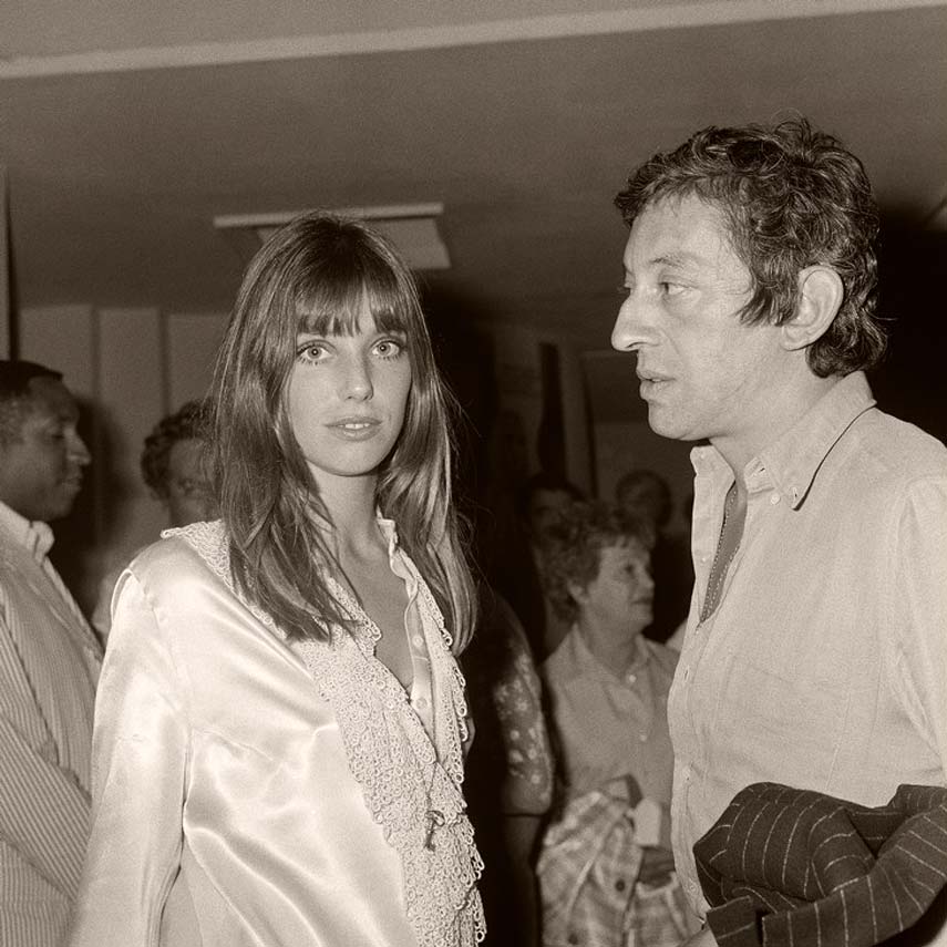 Jane Birkin et Serge Gainsbourg