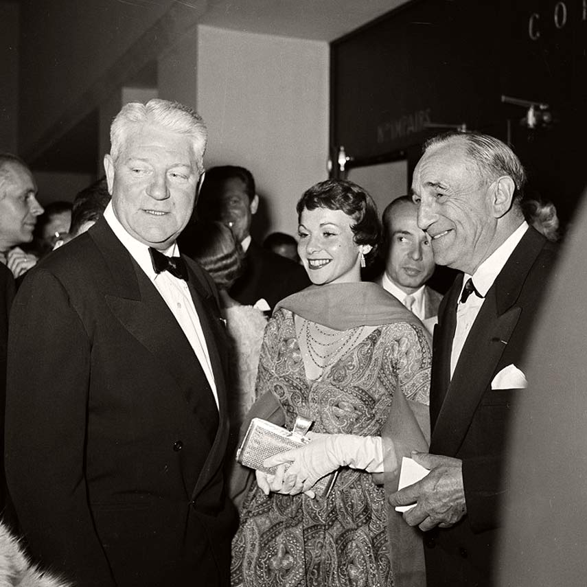 Jean Gabin et Charles Vanel