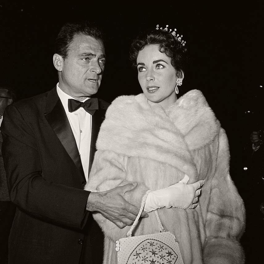 Mike Todd and Liz Taylor