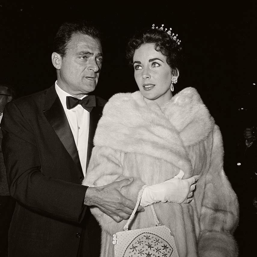 Mike Todd et Liz Taylor