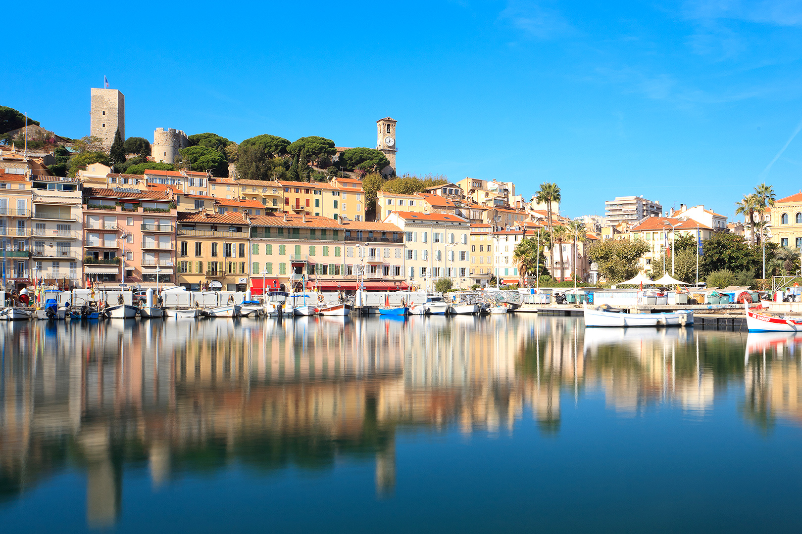 Vieux port avec le Suquet