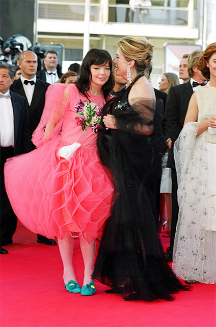 Bj&ouml;rk et Catherine Deneuve