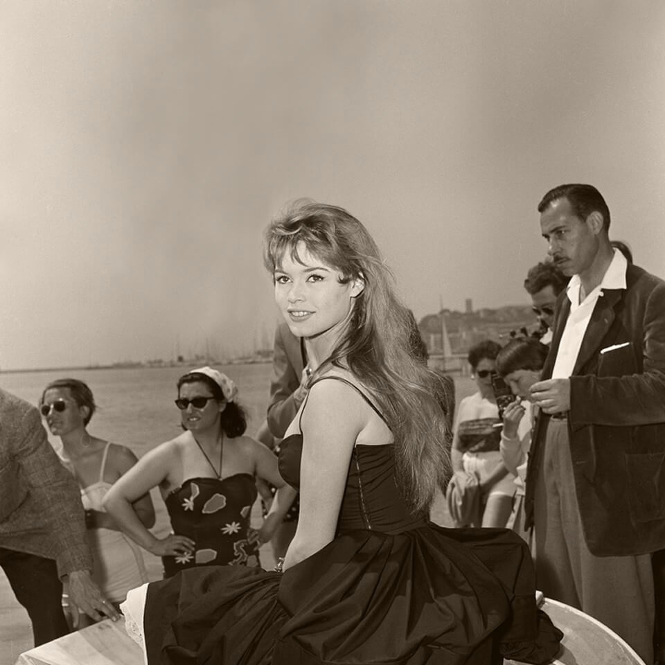 Brigitte Bardot en 1954 &copy;Traverso