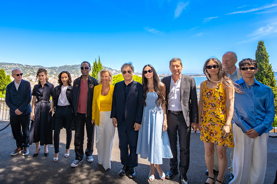 David Lisnard, maire de Cannes accueille le Jury du 79e Festival de Cannes