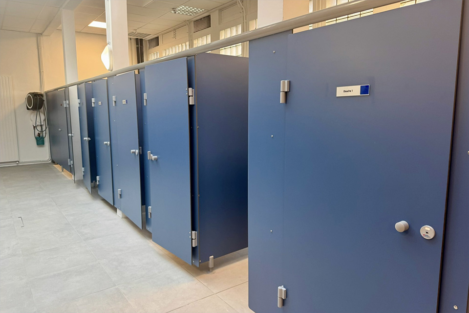 Les douches municipales rénovées et modernisées au Suquet