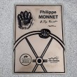 La plaque en bronze dédiée à Philippe Monnet