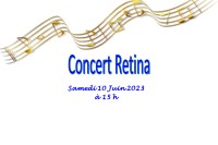 Visuel concert retina