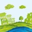 illustration maison arbre