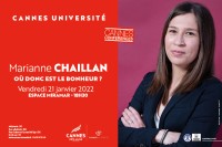 Visuel de la conférence avec Marianne Chaillan