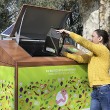 borne déchets alimentaires
