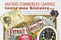 Visuel de la conférence sur les anciens commerces cannois