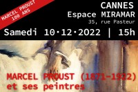 Visuel conférence Marcel Proust et ses peintres