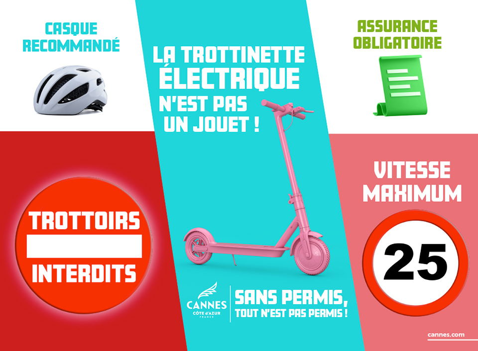 Assurance obligatoire pour la pratique de la trottinette